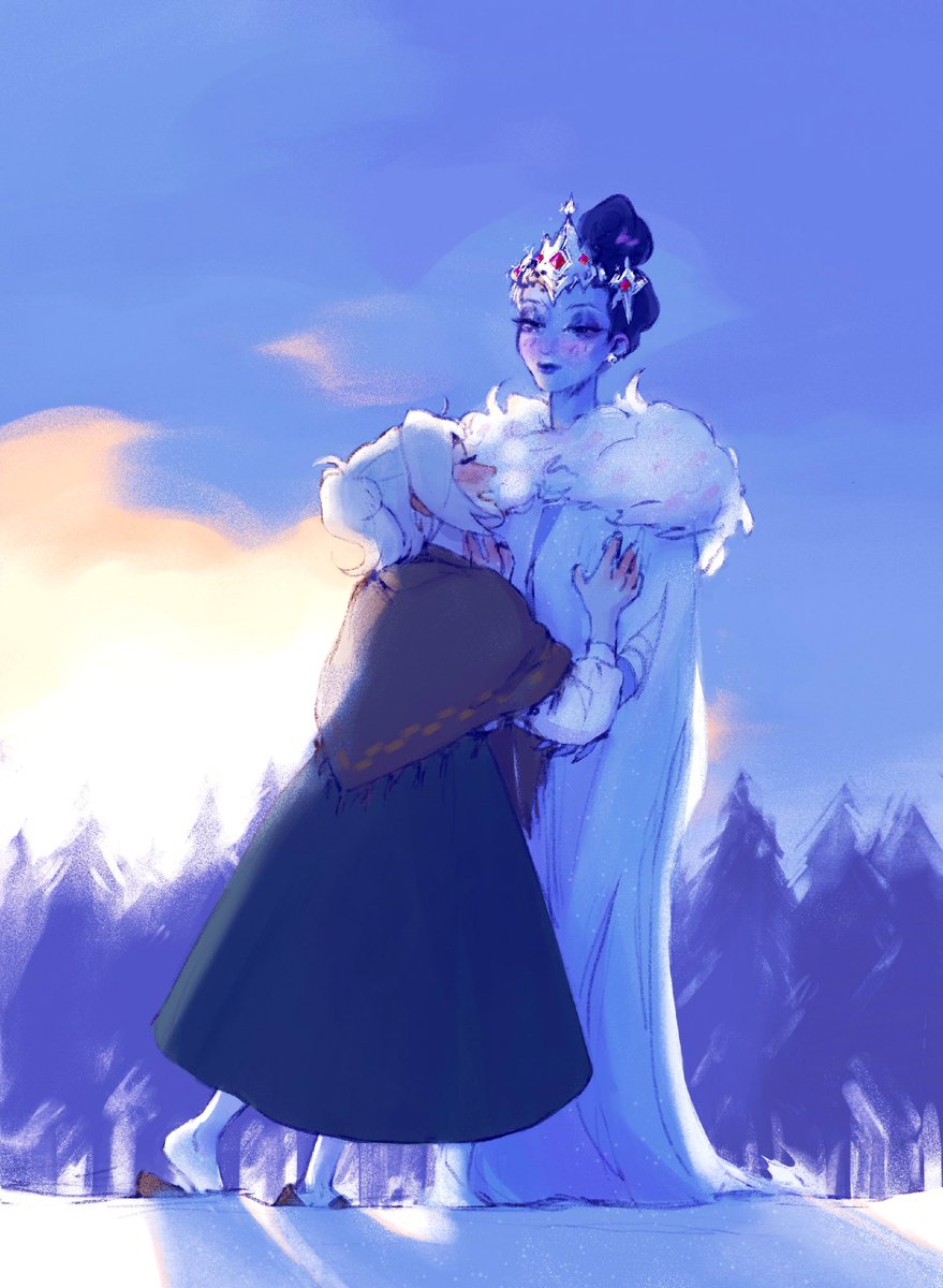Happy Mercymaker Day! Ice Queen AU for you all. ❄️💙💛 #mercymakerday