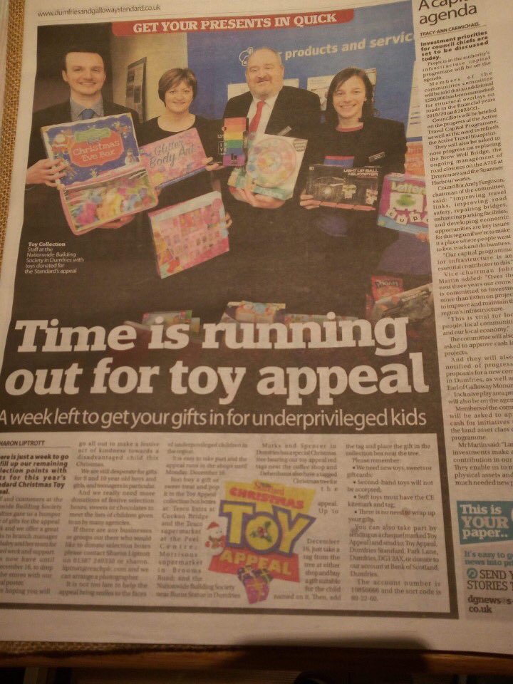 bofagaz's tweet photo. In our annual #1NorthToyAppeal2019 my colleagues &amp; members in Nth Ireland, Scotland and the North of England have donated an amazing 9️⃣4️⃣0️⃣6️⃣ toys to their chosen local charities and families. Another great example of building society, nationwide. 
Merry Christmas everyone 🎅🤶🎄 https://t.co/beBsJUnbwk