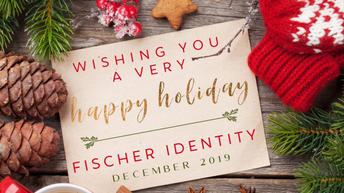 FischerIdentity's tweet photo. Happy holidays to you and yours from the Fischer family! #fischeridentity https://t.co/OBEO03YfFd