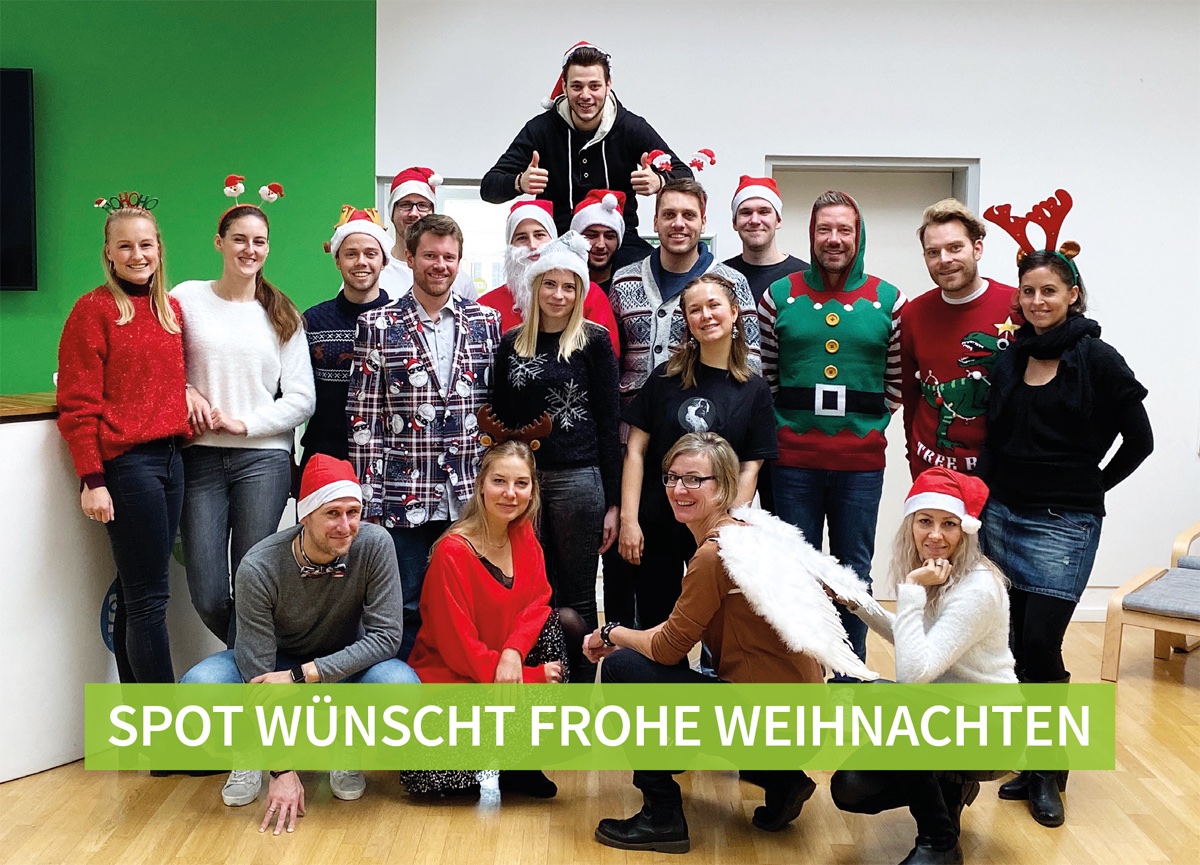 spotconsultants's tweet photo. Die Spot Group wünscht erholsame Feiertage und einen guten Rutsch in ein weiteres erfolgreiches Jahr.
🎄✨
#spotgroup #spotacademy #spotconsulting #spotsolutions #itberatung #startup #darmstadt #fröhlicheweihnachten https://t.co/qApLW6t5bX