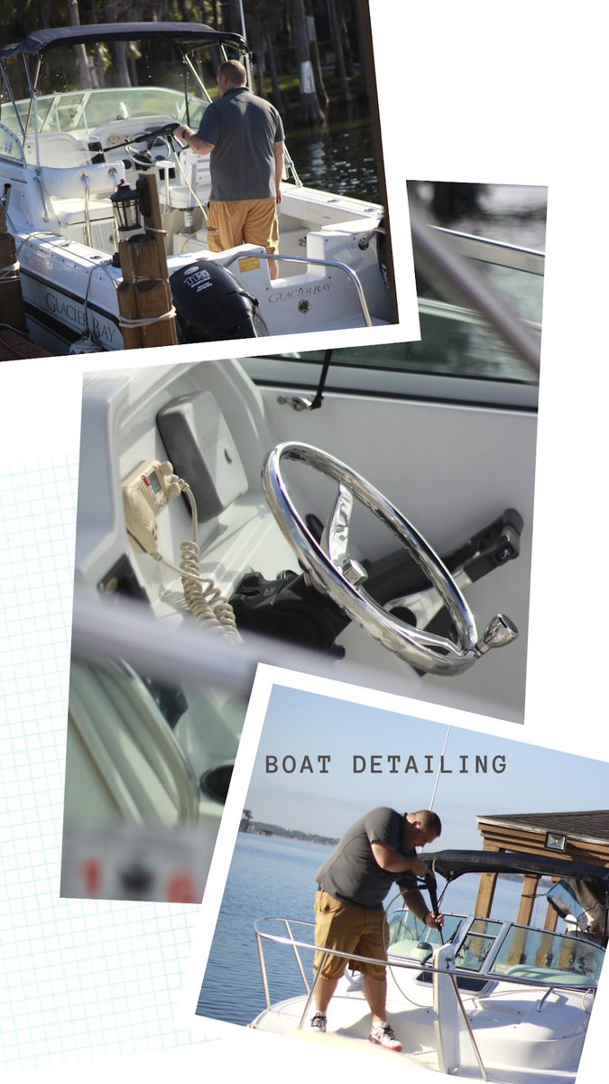 AAMDetailing's tweet photo. The Mariner's Package Is A True Full Detail. This Package Is Perfect For Cleaning Up Your Boat. It Includes:
.
.
Pressure Wash, Wax, Vacuum, Clean Hatches, Clean Gutter Tracks &amp; Nonskid, Wipe Down Seats &amp; Coat With UV Protectant, Polish Brightwork, Windows Cleaned.
#detailing https://t.co/LaOdMZNSpB