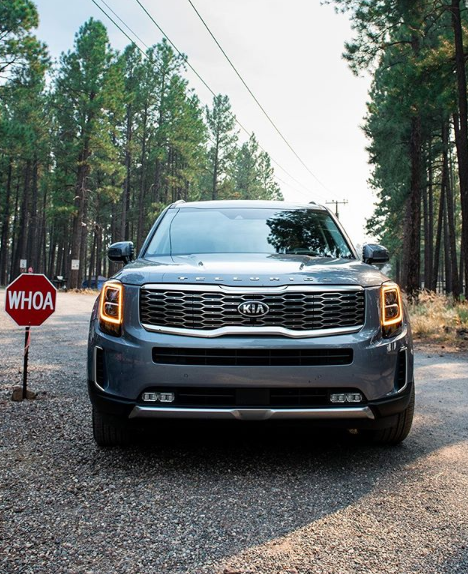 KiaWesleyChapel's tweet photo. The sign says it all. #Kia #Telluride https://t.co/uJuSksAUbE