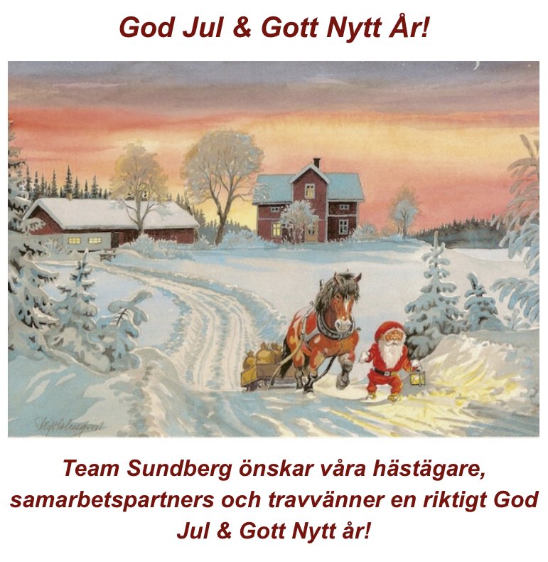 HOSundberg's tweet photo. God Jul &amp; Gott Nytt År! https://t.co/ycGTIuEJjK