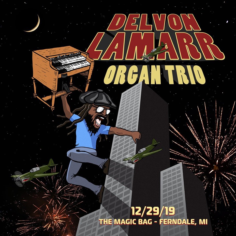 This week at the Magic Bag!
Sunday, December 29 - Doors 8pm - $20 adv.
Delvon Lamarr Organ Trio <a href="/DelvonLamarr/">Delvon Lamarr</a> 
with Sasha &amp; Kesswa
ticketweb.com/event/delvon-l… #OrganTrio #FunkyJazz #PhatGrooves #DelvonLamarr