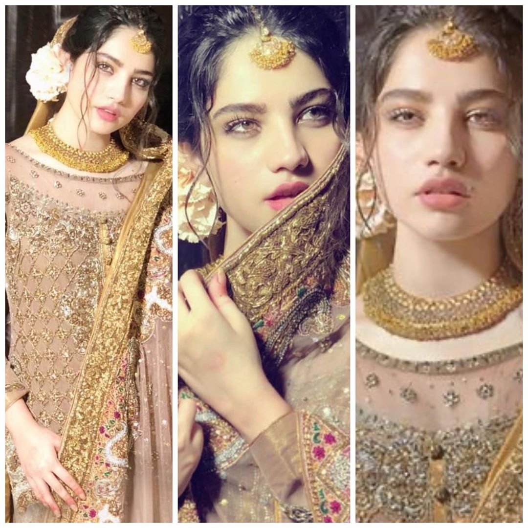 Neelam muneer in bridal dress cheap