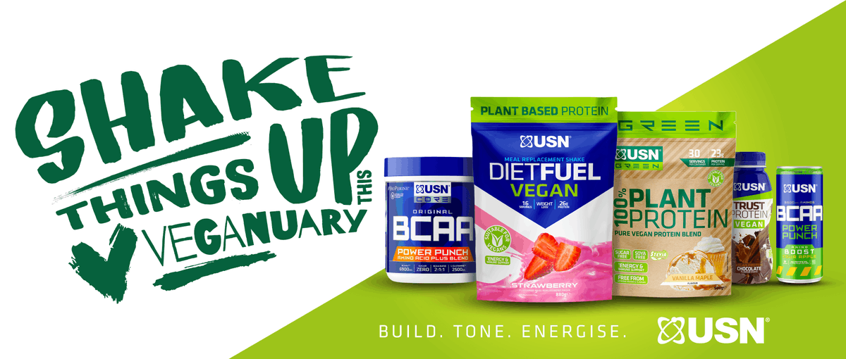 USN_UK's tweet photo. It’s competition time! 🎁

To celebrate #Veganaury we are giving you the chance to win our ENTIRE vegan range! 🌱

All you have to do to enter is:

💪 LIKE this post 
💪 Follow USN 
💪 RT

👉🏼Winner will be DM’d!👈🏼

Find out more - https://t.co/wgdM1Ir7iU https://t.co/vU65I1KoVR