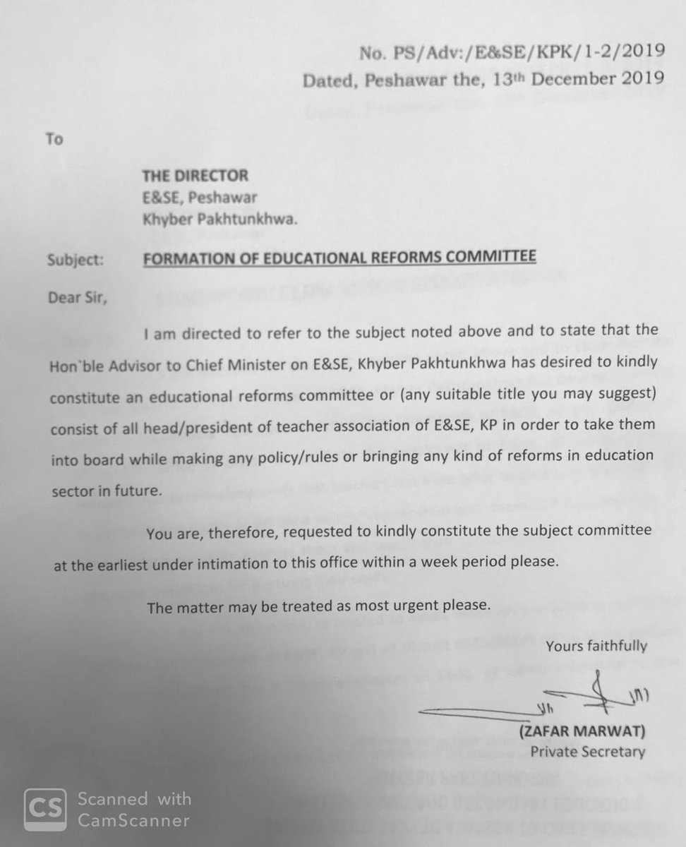 KPESED's tweet photo. مشیر تعلیم ضیاء اللہ بنگش نے محکمہ تعلیم "ایجوکیشن ریفارمزکمیٹی" کےقیام کے ہدایات جاری کردیے. ٹیچرز ایسوسی ایشن کےسربراہان بشمول تمام سٹیک ہولڈرز کے باہمی مشاورت سےمحکمہ تعلیم میں اصلاحات جرت لانےکی غرض سےجلدازجلد کمیٹی کےقیام کی سفارش کی گئی۔
@ZiaBangashPTI

#KPEducationReforms https://t.co/auAlcoey7j