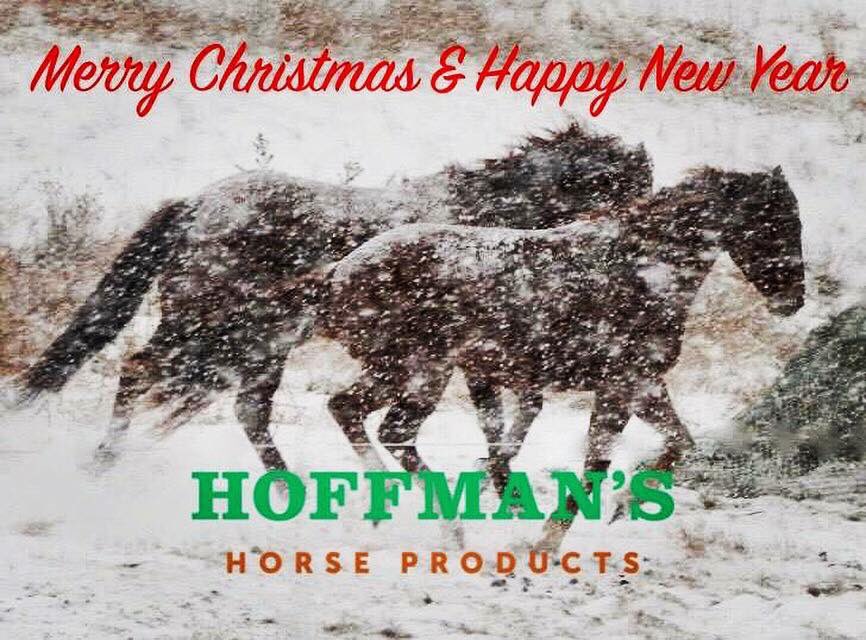 The team at Hoffman’s Horse Products &amp; Country Junction Feeds want to wish you a very Merry Christmas and a Happy New Year!
We also want to thank each and every one of you that has supported us this past year, we appreciate it more then you know.
Here’s to another great year!