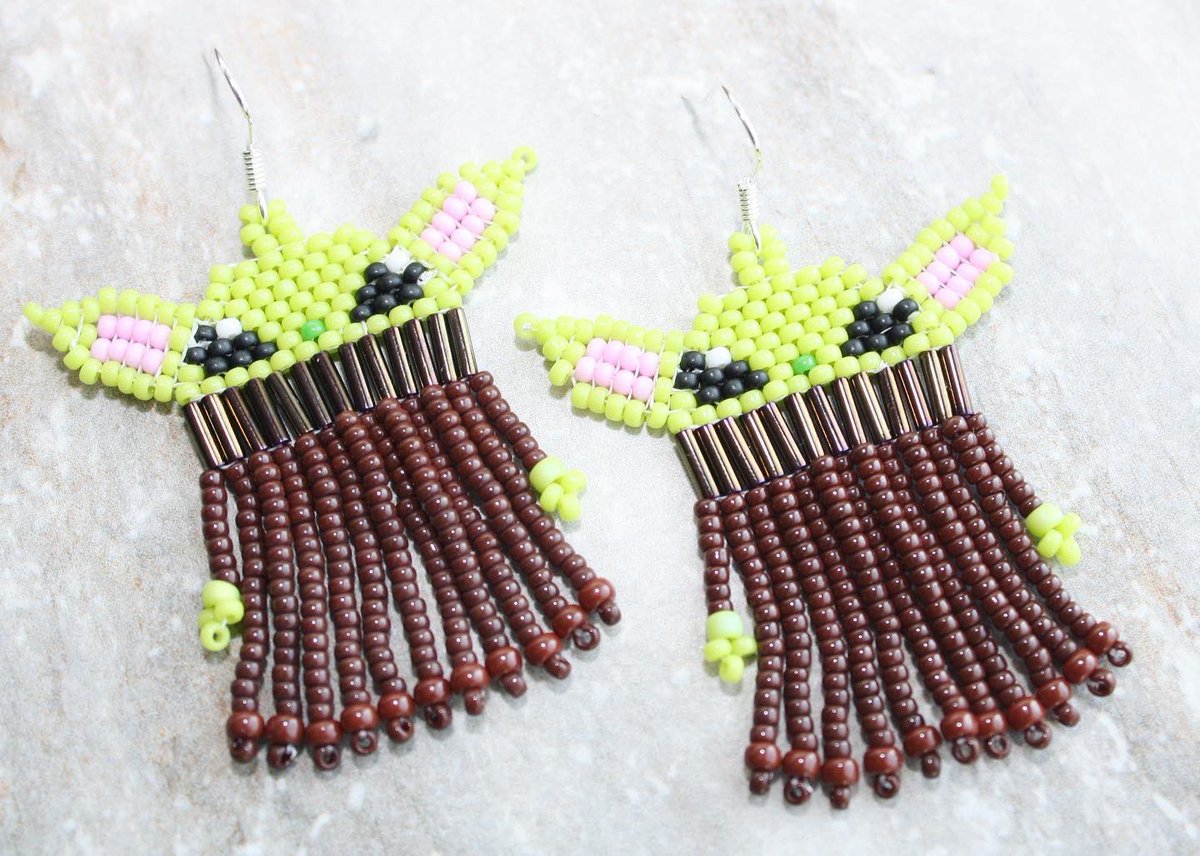 lltraders's tweet photo. 💚🤎 Baby Yoda earrings!!
NOW AVAILABLE! 😲👏
Stand out with these unique one-of-a-kind beaded earrings found only in our store! 📸
Lightweight with Sterling Silver. FREE Shipping! Limited supplies. To Order:
https://t.co/iUCAR0qfua
#babyyoda #themandalorian  #starwars #disney https://t.co/cEO96n1KiA