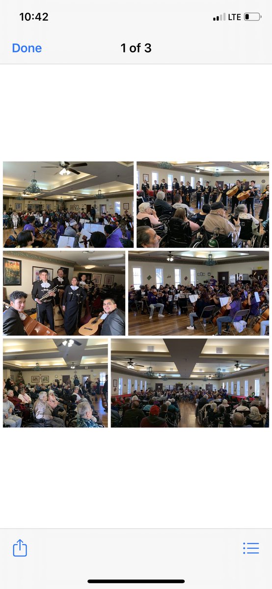 Eastlake Mariachi, Guitar, &amp; Orchestra performed on Friday at the El Paso international airport and a retirement home.  Thank you so much Mrs. Cabada for organizing the opportunity to perform &amp; to #TeamSISD transportation for making this happen #FeartheFalcon