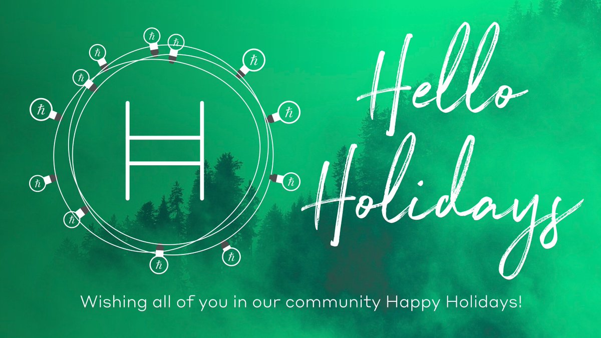 chasker's tweet image. It has been a year to remember, full of highs and lows, both literally and figuratively. Thank you @hashgraph community for all your support, and here's to a happy, healthy holidays, and a wonderful 2020.