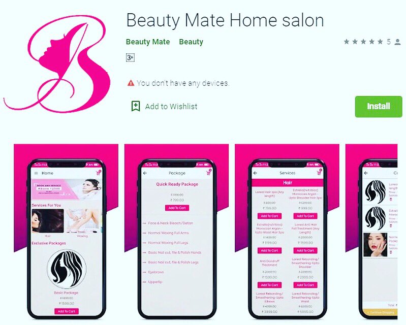 Our successful project Beauty Mate.. attractive design.. user friendly & faultless coding resulted in a smooth running application!#itservices #app #application #appdevelopment #webdesign #appdesigners #appdevelopers #userfriendlyapp #uidesign #ui #londonappdevelopers