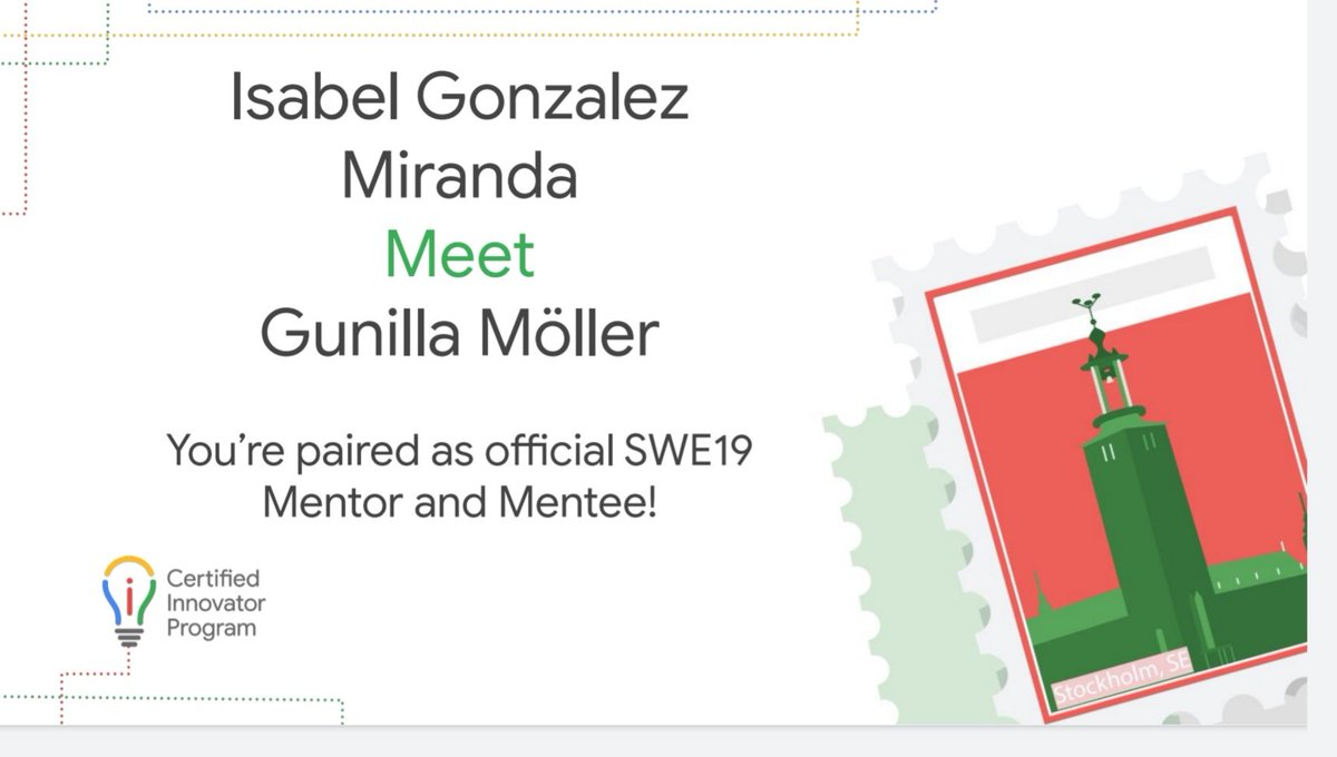 Isabel GM tweet media