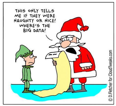 Santa knows what's up #BigData 

#HappyHolidays #MerryChristmas  #MerryEverything