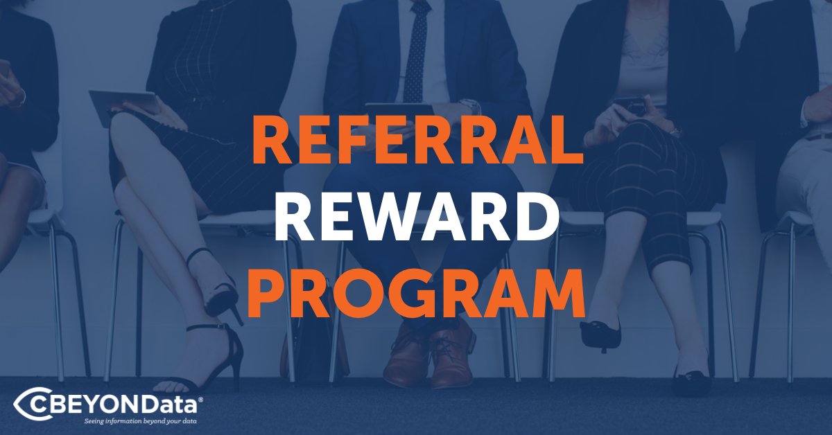 cBEYONData's tweet image. Do you know an #ETLDeveloper, #SeniorBusinessAnalyst or a #WebFOCUSDeveloper? Refer them to work at cBEYONData and get rewarded through our Referral Reward Program!
Head to our site to learn how you can earn today!
cbeyondata.com/careers/referr…