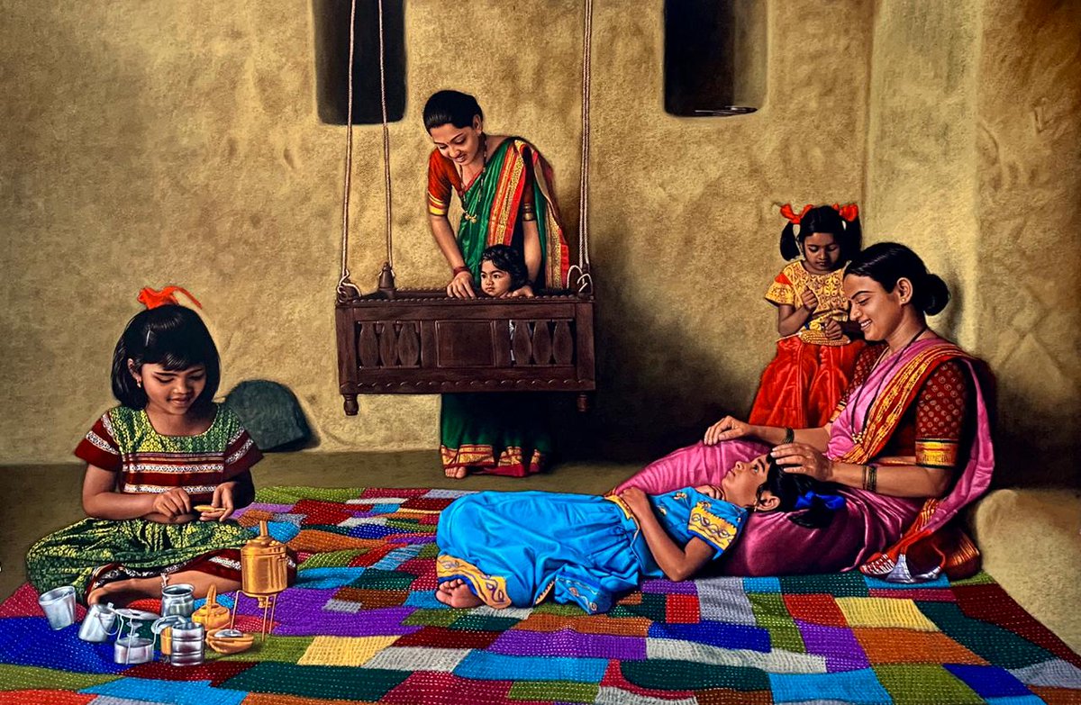 Shashikant Dhotre Paintings!!