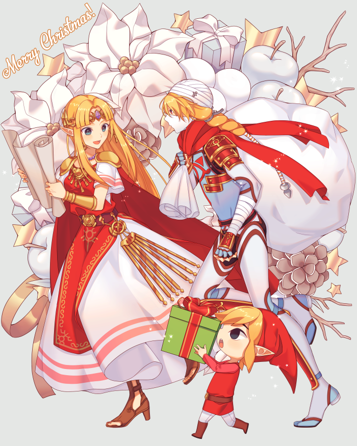 Merry Christmas!! SSBU：Sheik(8P)・Zelda(2P)・Toon Link(2P)