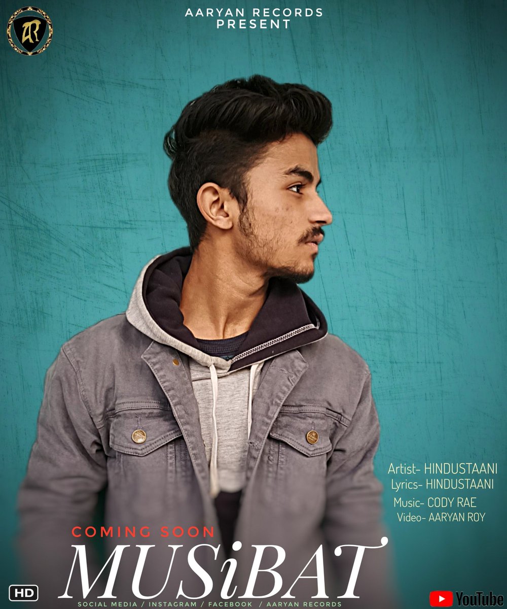 AaryanRecords's tweet photo. New song #MUSiBAT.....
Releasing Soon.... Hope You support as mch u can..  Artist. #Hindustaani music #codyrar ❤️🎶 https://t.co/smIxUJiSXD