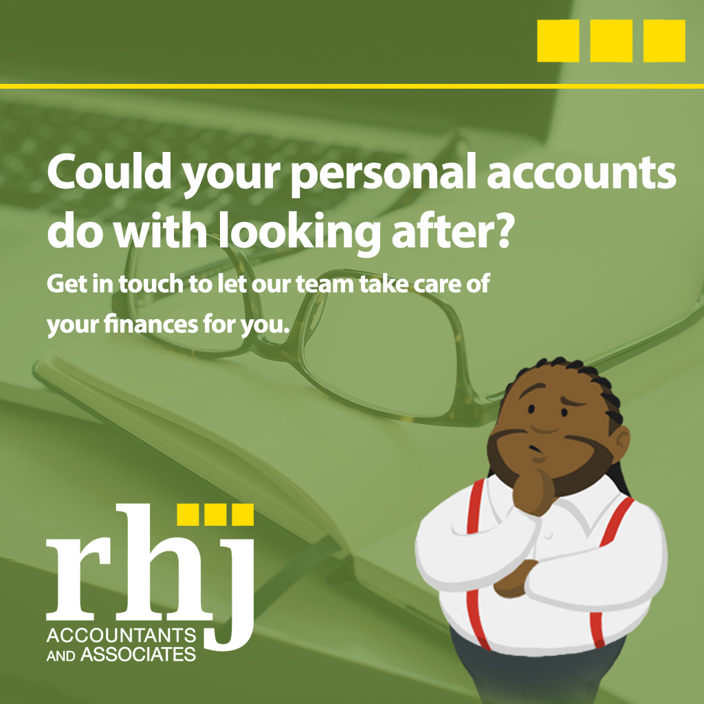 RHJAccountancy's tweet photo. Could your personal accounts do with looking after? Our Personal #Accountancy service lets you put your hard-earned #wealth into our safe hands, so you know your #finances are well looked-after. Call us to let our team take care of your finances for you. https://t.co/cxbnxwHA00 https://t.co/iwltDvSimV