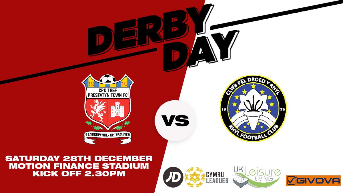 ptfcseasiders's tweet photo. @rhylfc @RhylSupporters @Ptfcfans @ptown_massive @Ll19AwayDays 
6 Sleeps till Derby Day https://t.co/dnCyfaLH0N