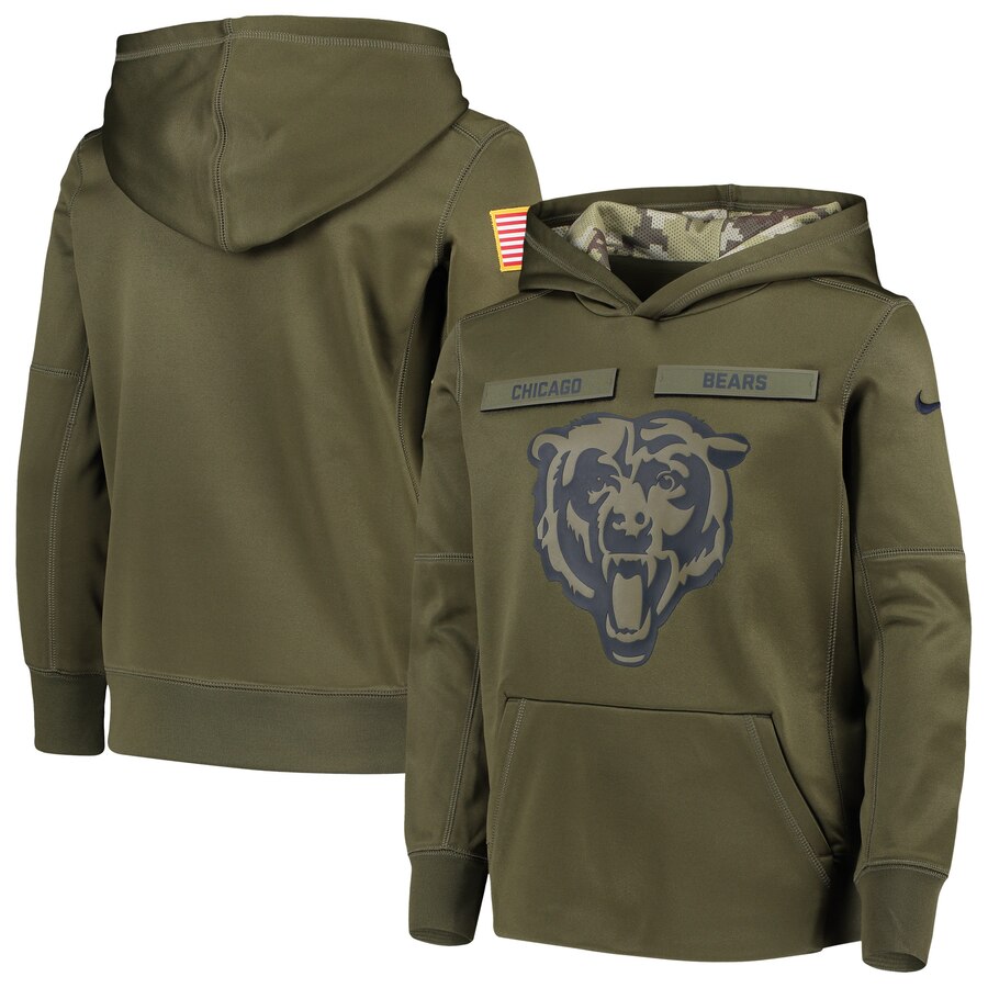 salute to service bears sweatshirt