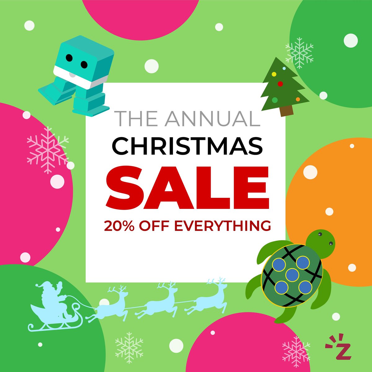 Zyrobotics's tweet image. Our annual Christmas Sale starts now! 20% off your purchase from now till 12/29!