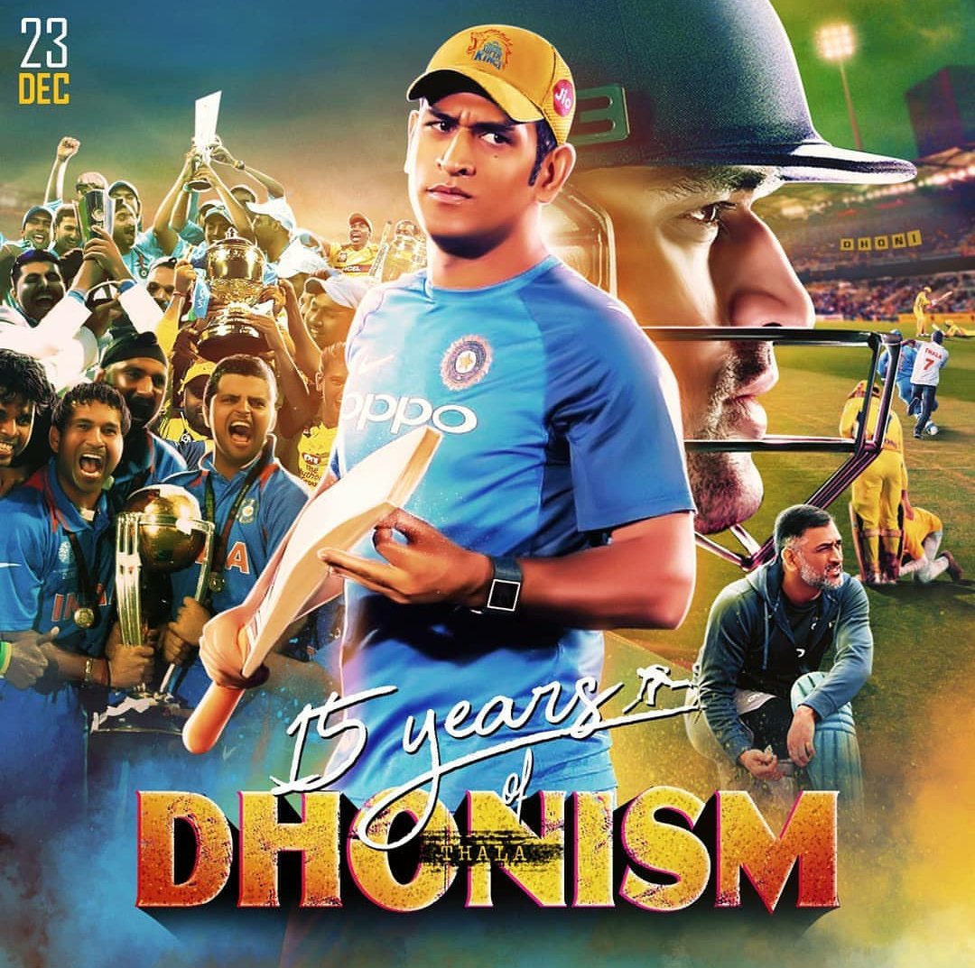 SenPremansh's tweet photo. Thankyou for everything Ms♥️
@msdhoni #15yearsOFMSDhoni https://t.co/xPEF8157my