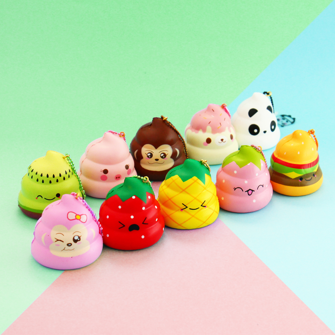 SquishyKiosk's tweet photo. 💩 These quirky squishies are the only poos that don't stink! 🍓🥝 Each one has a silly &amp; cute design, featuring Puni Maru's famous characters like Cheeki, Cheeka, Yumiibear, and more! 🌱🐵👉 https://t.co/AK0Il5WSRH

#squishykiosk #squishy #squishies #punimaru https://t.co/H2jxPLk0zb