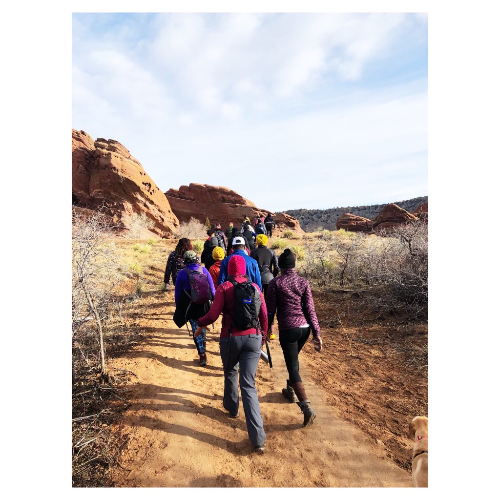 wldsplendidlife's tweet photo. paid tribute this weekend to our friend and mountain mentor, winston walker. he’d be so proud to see us all on the trail together, hiking, laughing, hugging, living fiercely. #outdoorafro #vibetribe #beckwourthdoers #communitythings https://t.co/RVM3EljtPh