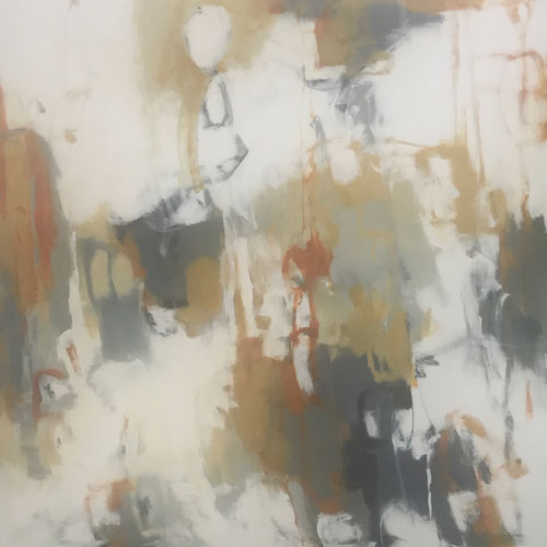 Amazing colors in this piece by Darlene Scott are waiting for you today at Southern Breeze Gallery! 4'x4' $2,100