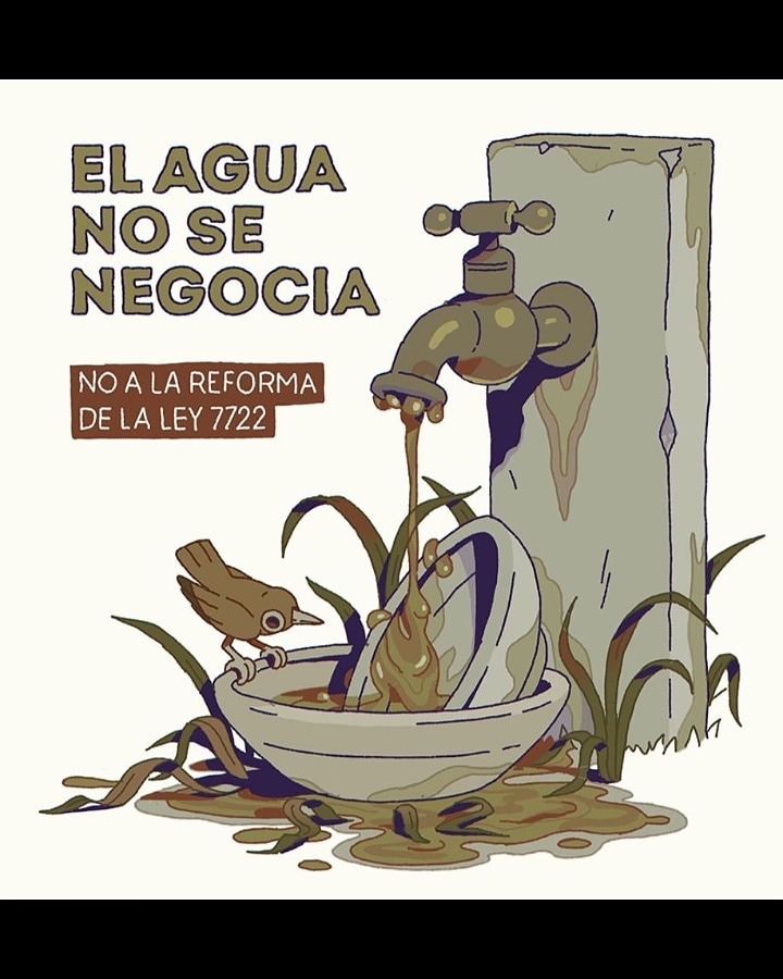 manuchao's tweet photo. NO A LA MINA: POR EL VETO A LA REFORMA DE LA LEY 7722
Decimos: No! El agua no se negocia! 
Movilizaciones en Mendoza y diferentes puntos del país, para exigir el veto de la reforma de la ley 7722 que protegía el uso de químicos como el cianuro en el agua. 

#NOALAMINA https://t.co/dpNKO3ysCY