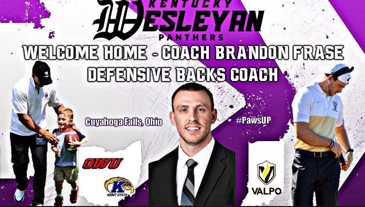 Excited to announce I’ll be joining the <a href="/kwc_football/">Kentucky Wesleyan Football</a> program. Forever grateful for the coaching staff, players and time I spent with Valparaiso University this season. 

New Adventure . Next Opportunity. Same Dream ‼️ #PawsUp