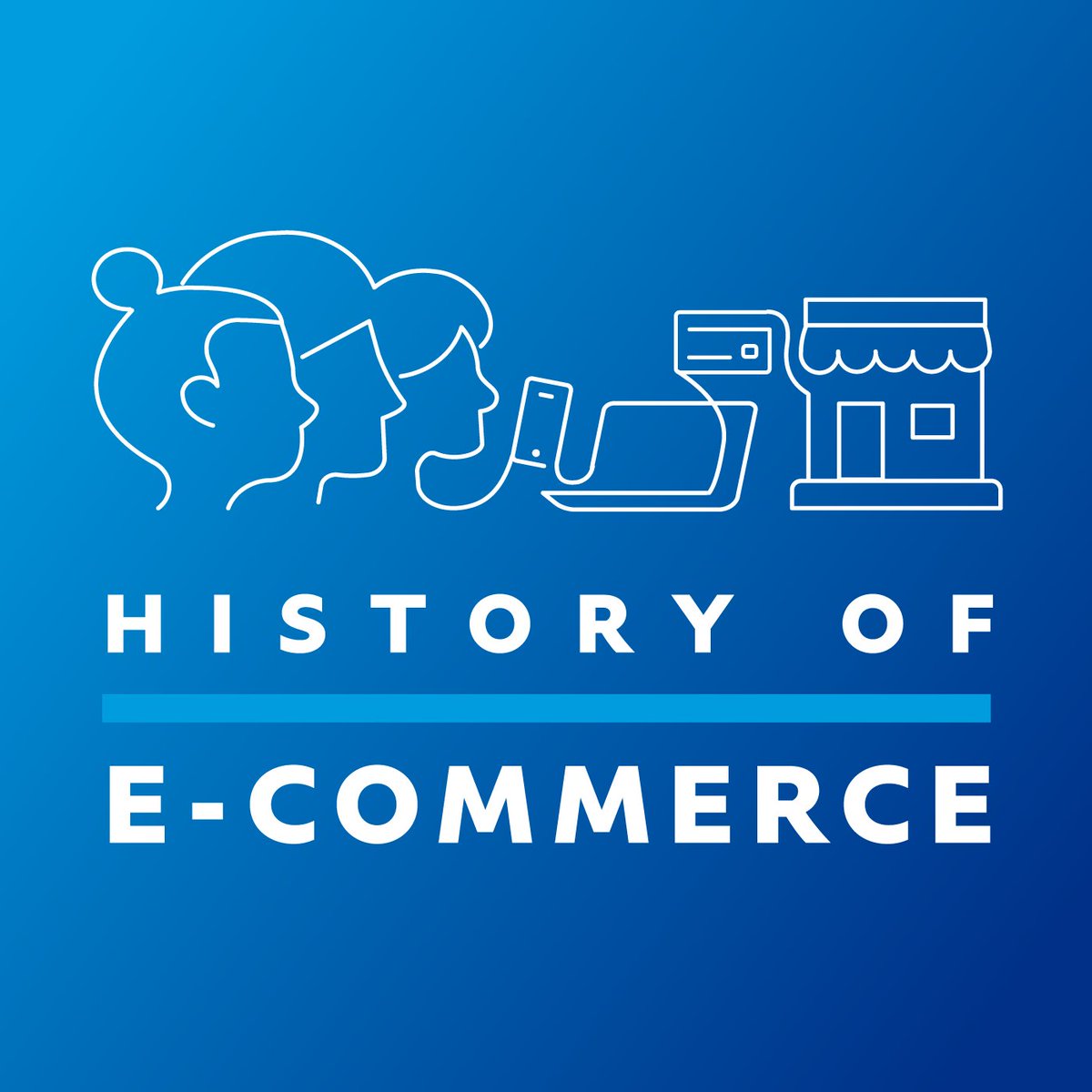 History of E-commerce logo
