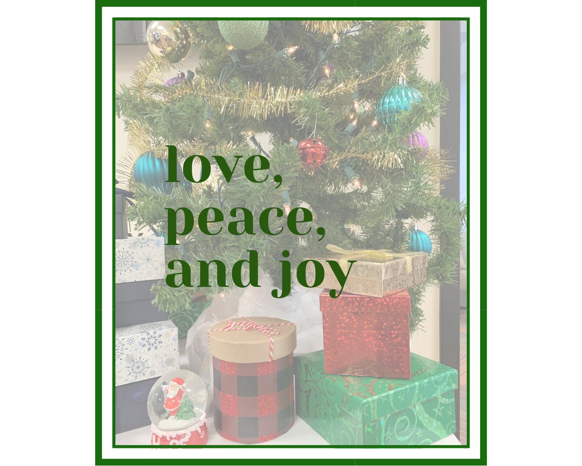 Merry Christmas &amp; Happy Holidays to all!