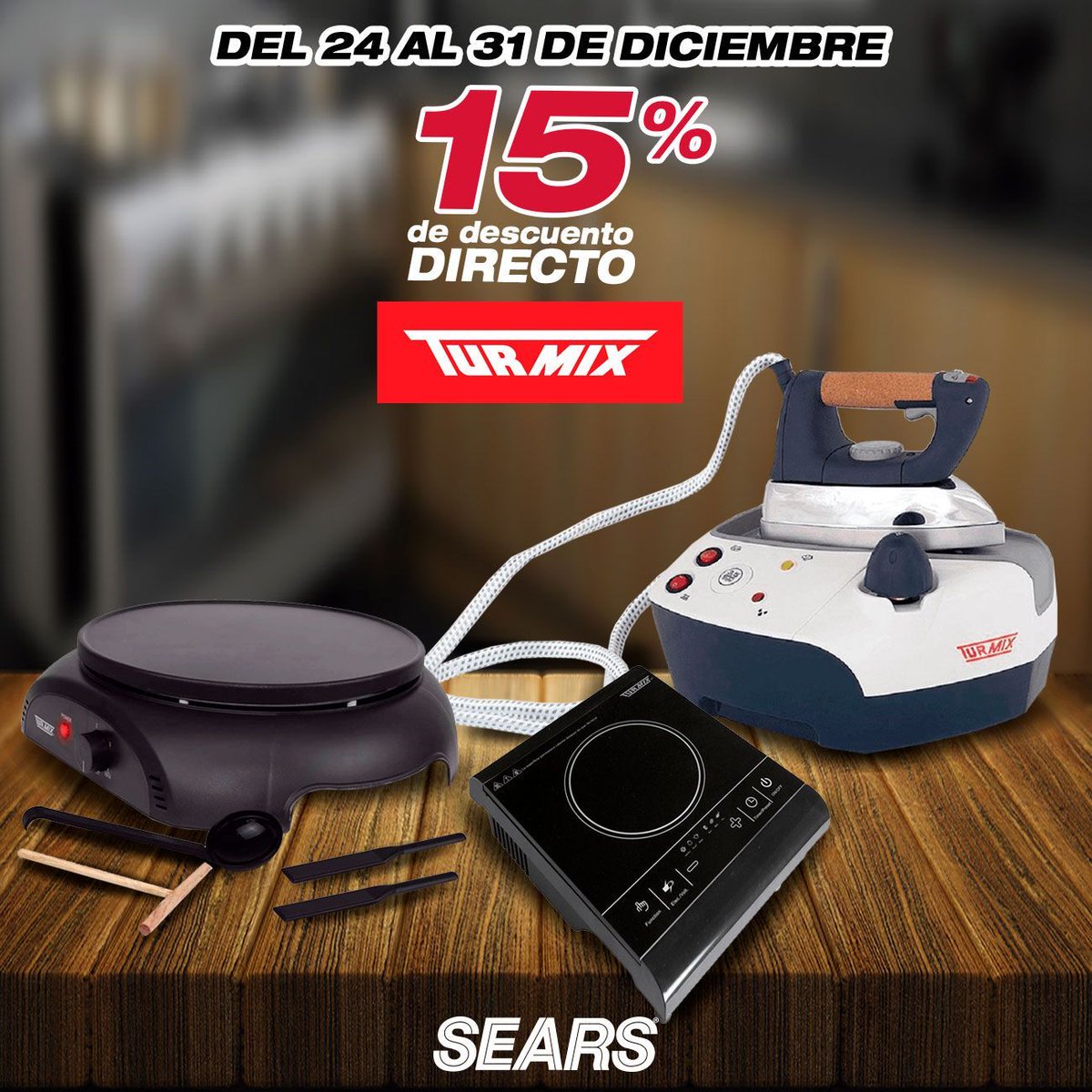 searsmexico's tweet photo. Ven y aprovecha esta súper promoción que tenemos en la marca #Turmix. 🙂
#SearsMeEntiende https://t.co/n8s7aUTXLD