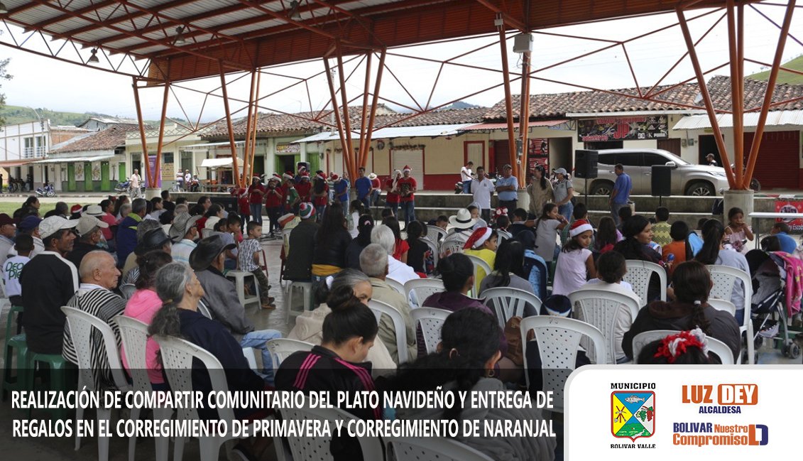 bnc2023's tweet photo. REALIZACIÓN DE COMPARTIR COMUNITARIO DEL PLATO NAVIDEÑO Y ENTREGA DE REGALOS EN EL CORREGIMIENTO DE PRIMAVERA Y CORREGIMIENTO DE NARANJAL

#BolivarNuestroCompromiso
https://t.co/h3YvooFrPg https://t.co/ETbnpot2xa