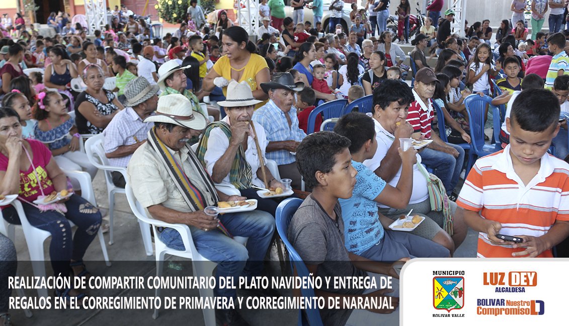 bnc2023's tweet photo. REALIZACIÓN DE COMPARTIR COMUNITARIO DEL PLATO NAVIDEÑO Y ENTREGA DE REGALOS EN EL CORREGIMIENTO DE PRIMAVERA Y CORREGIMIENTO DE NARANJAL

#BolivarNuestroCompromiso
https://t.co/h3YvooFrPg https://t.co/ETbnpot2xa