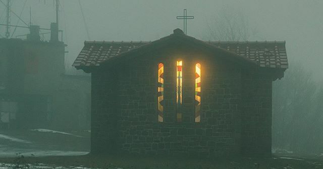 calfredop's tweet photo. #church #newtopographics #newtopographicmovement #fog #mountain #italy #italia #pratomagno #pratomagno1592 #hiking #winter #snow #neve #tuscany #woods https://t.co/uenyWGd8Ma