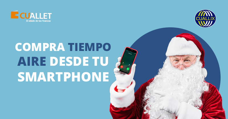 Compra Tiempo Aire desde la comodidad de tu smartphone y disfruta hablando con los que más quieres📲😉
#FinancieraCuallix

👉 cuallet.com/tiempo-aire