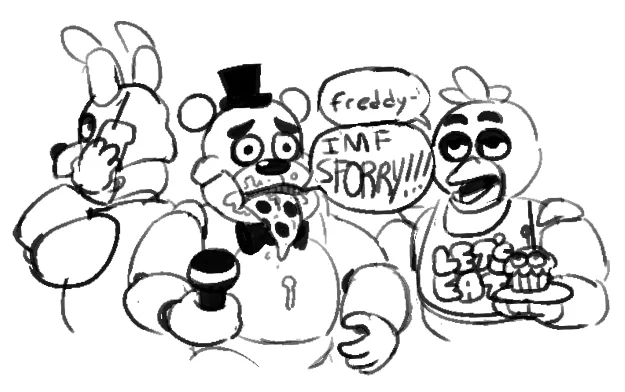 robots can't do that, freddy #FNAF 