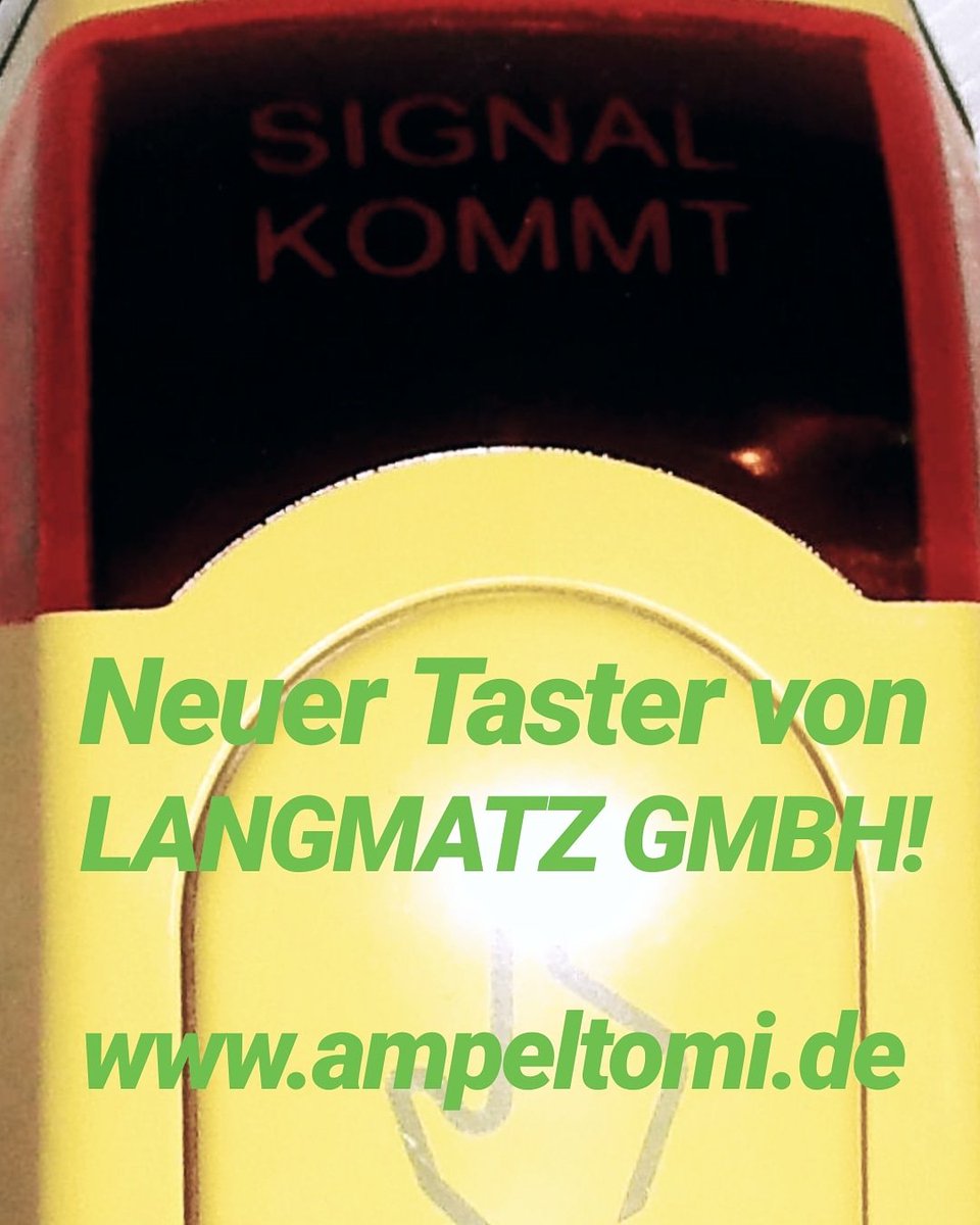 AmpelTomiDe's tweet photo. Neuer Taster auf https://t.co/pmocAdqsrT!
#ampel #ampelanlage #verkehrsampel #trafficlight #verkeerslicht #stoplicht #langmatz #ek524 #basicguide #taster #fussgรคnger #anforderungstaster https://t.co/Vixr9ihyb6