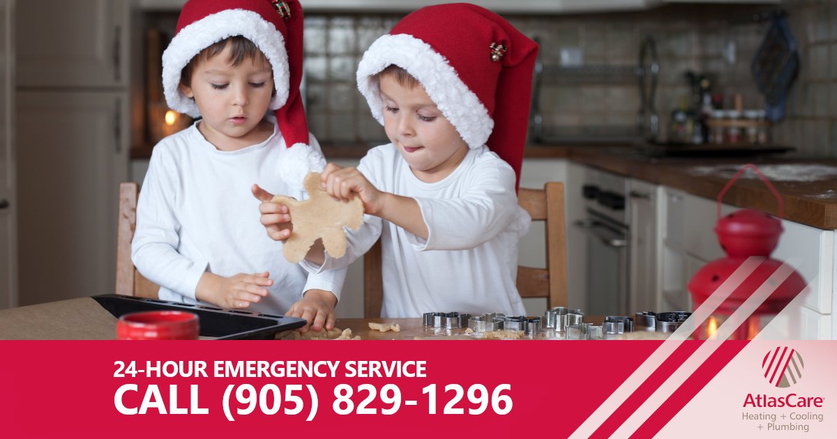 Two days to go til #Christmas! Remember: our emergency phone lines will be open all week long. 📞 You don’t have to wait until the holidays are over to have your #furnace or #plumbing fixed! Call us at (905) 829-1296 and we’ll be there to help in 4 hours.