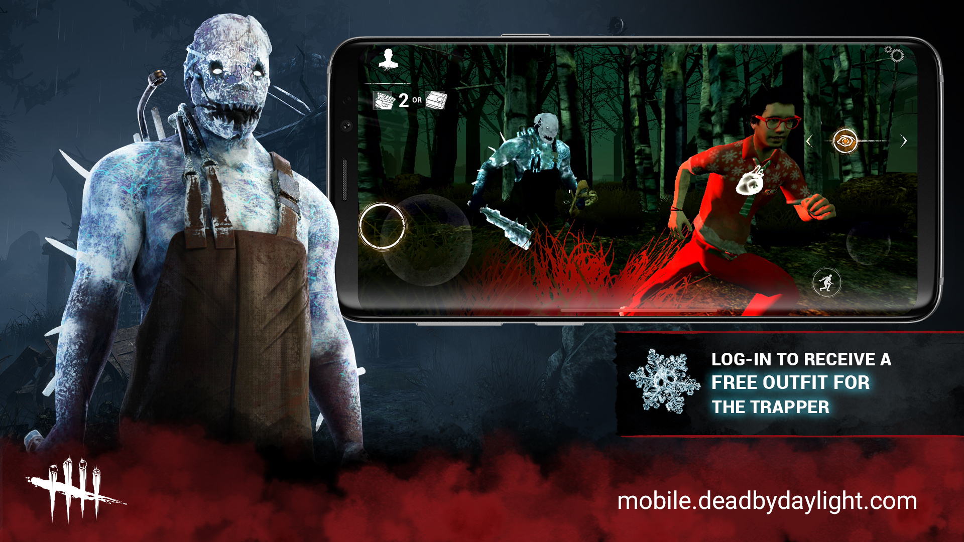 Dead By Daylight Mobile Don T Forget To Log In To Dbdmobile To Unlock The Winter Chill Collection For Free Dead By Daylight Mobile Don T Forget To Log In To Dbdmobile To Unlock The Winter Chill Collection For Free