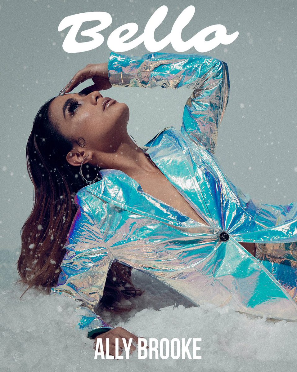 AllyBrooke's tweet photo. BELLO COVER 💙 Winter Wonderland ❄️ Thank you for letting me grace your cover @BELLOmag! Check out the issue at https://t.co/EB2e6cHFE8. https://t.co/p2atPkxHJ2