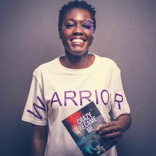 FranklinHiagbe's tweet photo. With @djan_daniella at the launch of her book titled #crazybecameme
#chronicillness
#lupusyetweglow
#tRitohope
#lupusawareness https://t.co/or3Y733dXJ