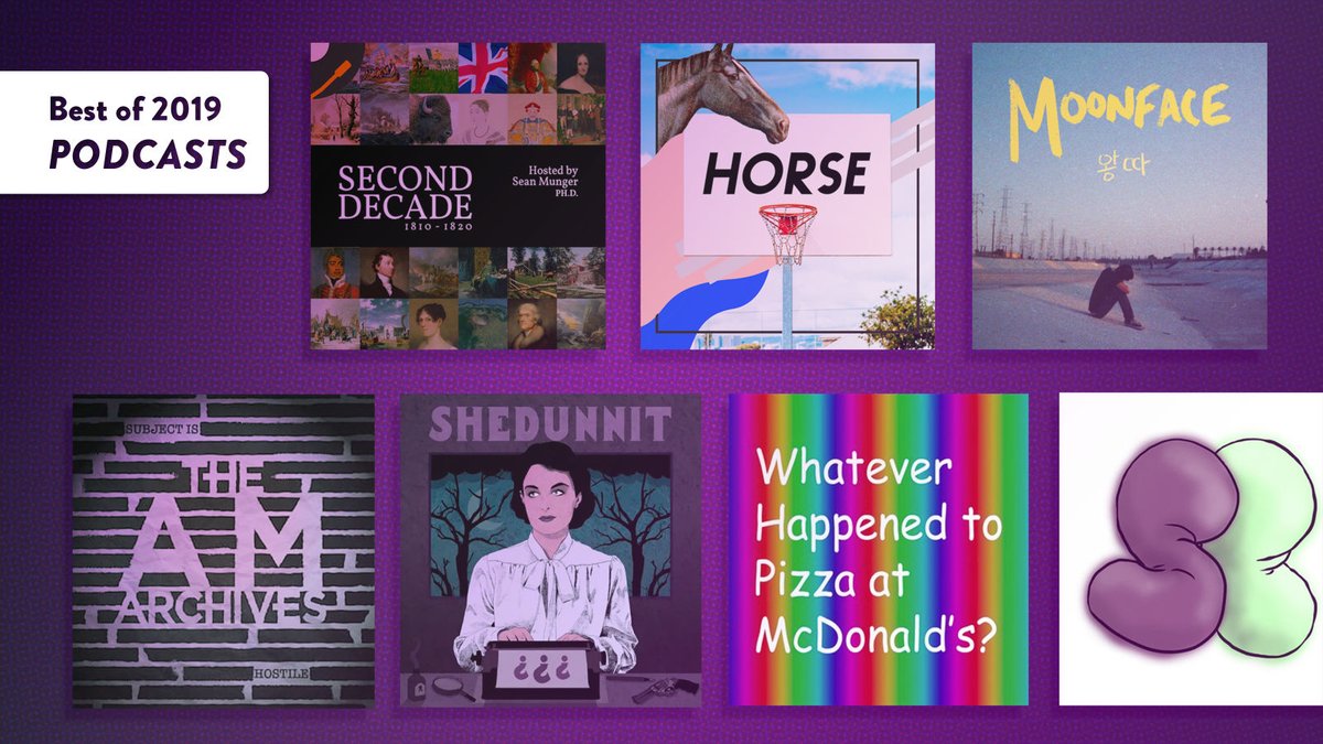TheAVClub's tweet photo. The best and most notable podcasts of 2019 https://t.co/qmZBJRrk4N https://t.co/6JK3OrD099