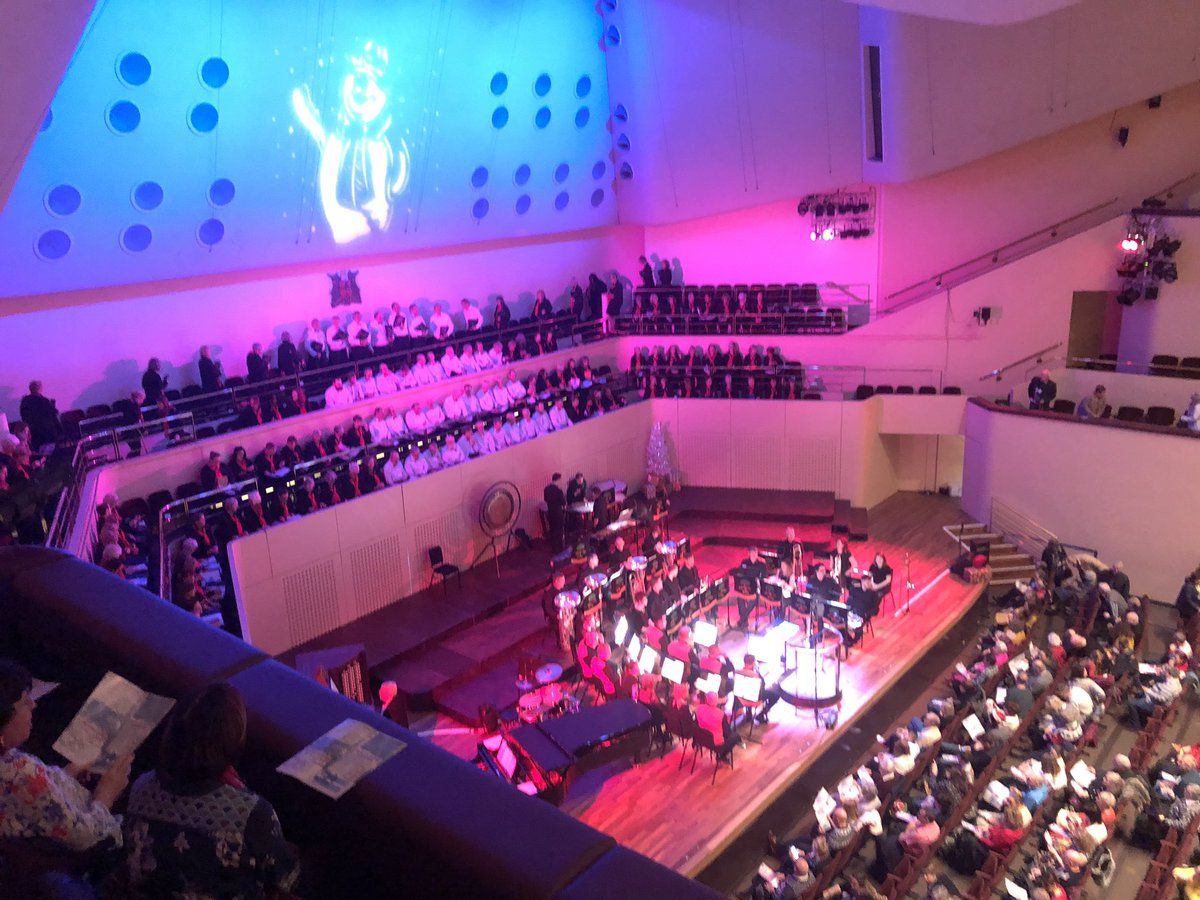 Feeling festive as we attend the #ChristmasCarol Concert at <a href="/RoyalNottingham/">TRCH</a> with the beautiful <a href="/Notts_Harmonic/">Nottingham Harmonic</a> and <a href="/ThoresbyBand/">Thoresby Colliery Band</a>