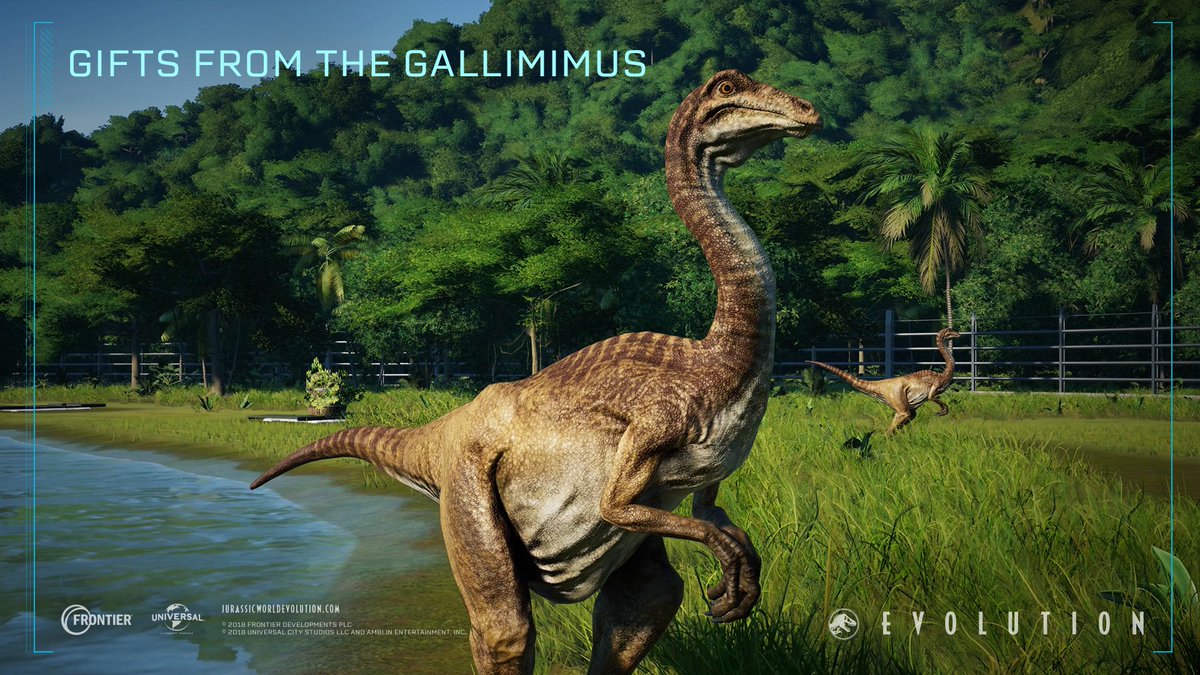 GIFTS FROM THE GALLIMIMUS IS BACK! Would you like the chance to win a copy of Jurassic World Evolution: Return to Jurassic Park on the platform of your choice? All you need to do is: ❤️ Like + 🔄 RT to enter!
