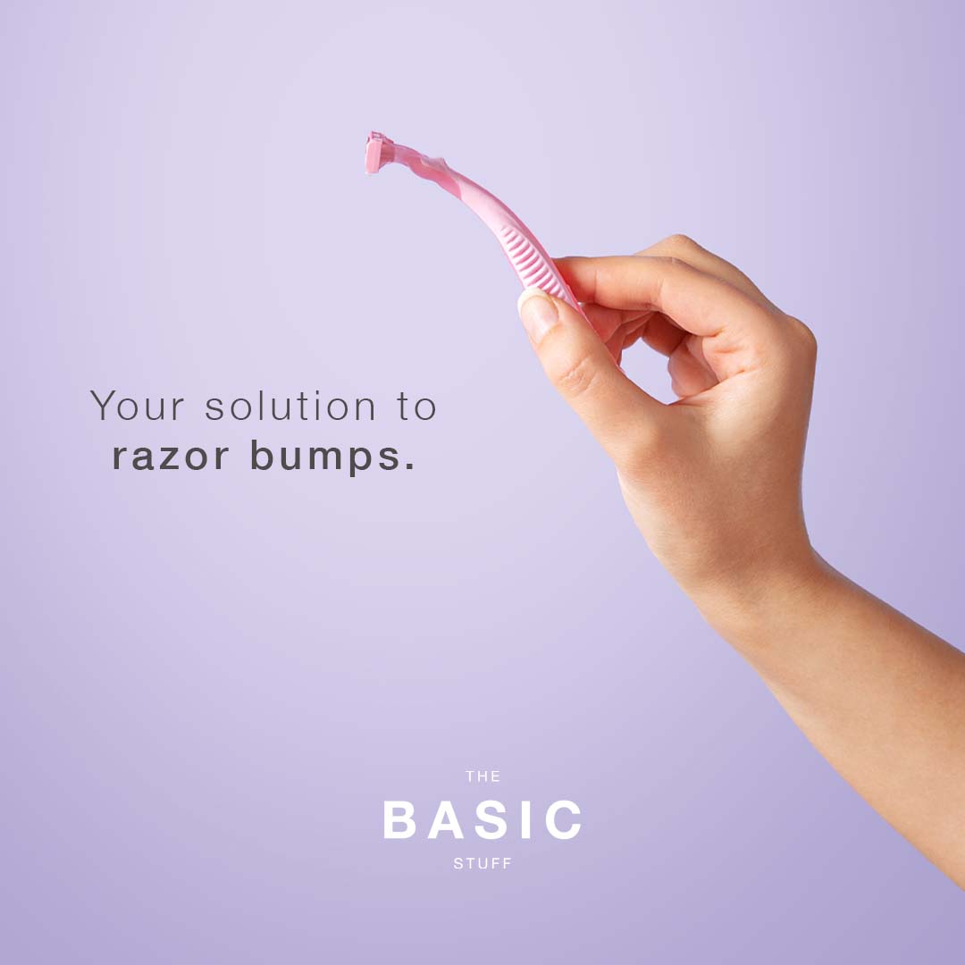 Try our Razor Bump Treatment Kit to finally get rid of those after shave razor bumps. 

#thebasicstuff #razorbump #shaving #smoothskin #skincare
