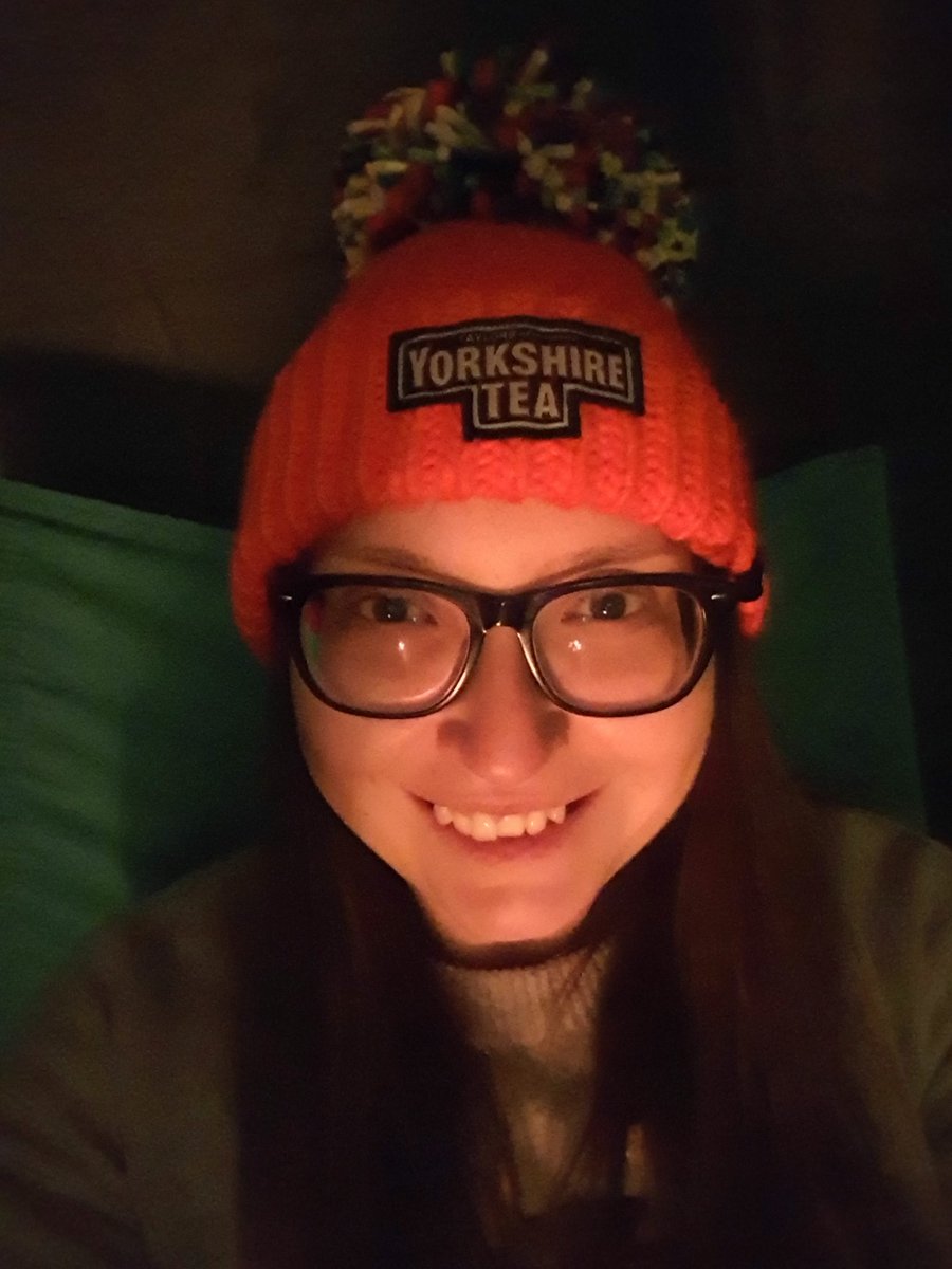 Millie Abbott (@milster_gaming) on Twitter photo This #Yorkshire lass has returned to the motherland for christmas with the family. Loving my new #yorkshiretea hat from <a href="/klrogers5/">Kirsty Radford-Rogers (she/her)</a> ♥️😍🎁
And I know <a href="/TheSpiffingBrit/">The Spiffing Brit 🫖</a> <a href="/yogscast/">The Yogscast</a> would approve... This #Yorkshire lass has returned to the motherland for christmas with the family. Loving my new #yorkshiretea hat from <a href="/klrogers5/">Kirsty Radford-Rogers (she/her)</a> ♥️😍🎁
And I know <a href="/TheSpiffingBrit/">The Spiffing Brit 🫖</a> <a href="/yogscast/">The Yogscast</a> would approve...